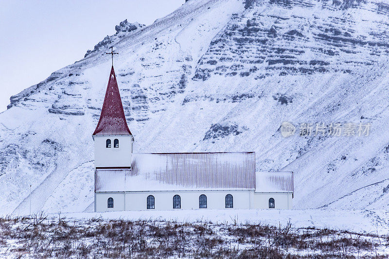 Vík i Myrdal Church Iceland